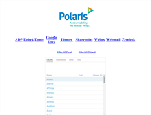 Tablet Screenshot of employee.polarismanagement.com